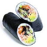 Sushi burrito verse tonijn