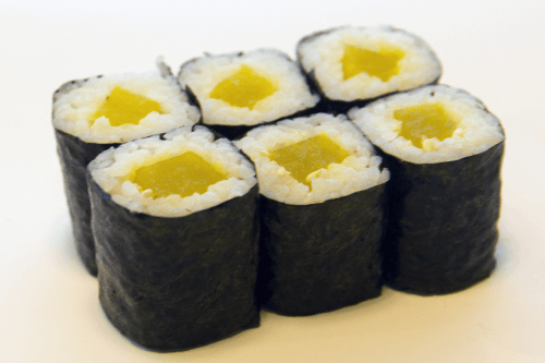 Oshinko maki (pickles roll)